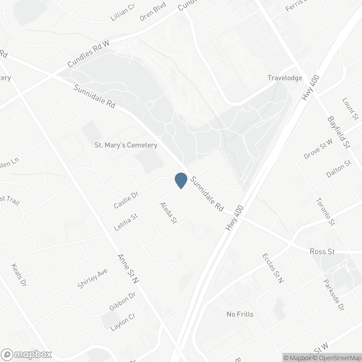 10 LETITIA STREET, Barrie, Ontario L4N 1N6
